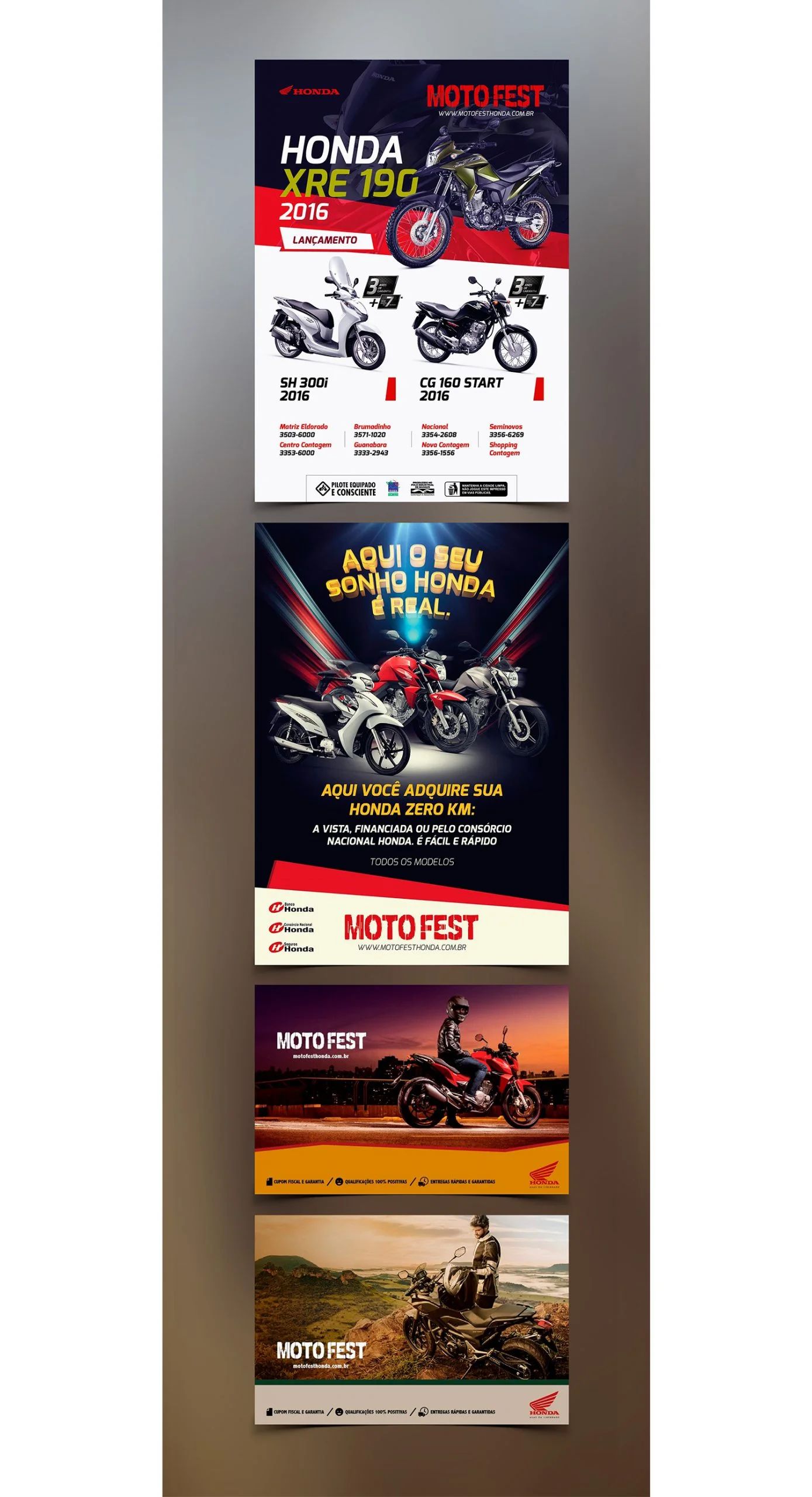 Motofest Honda — Campanhas
