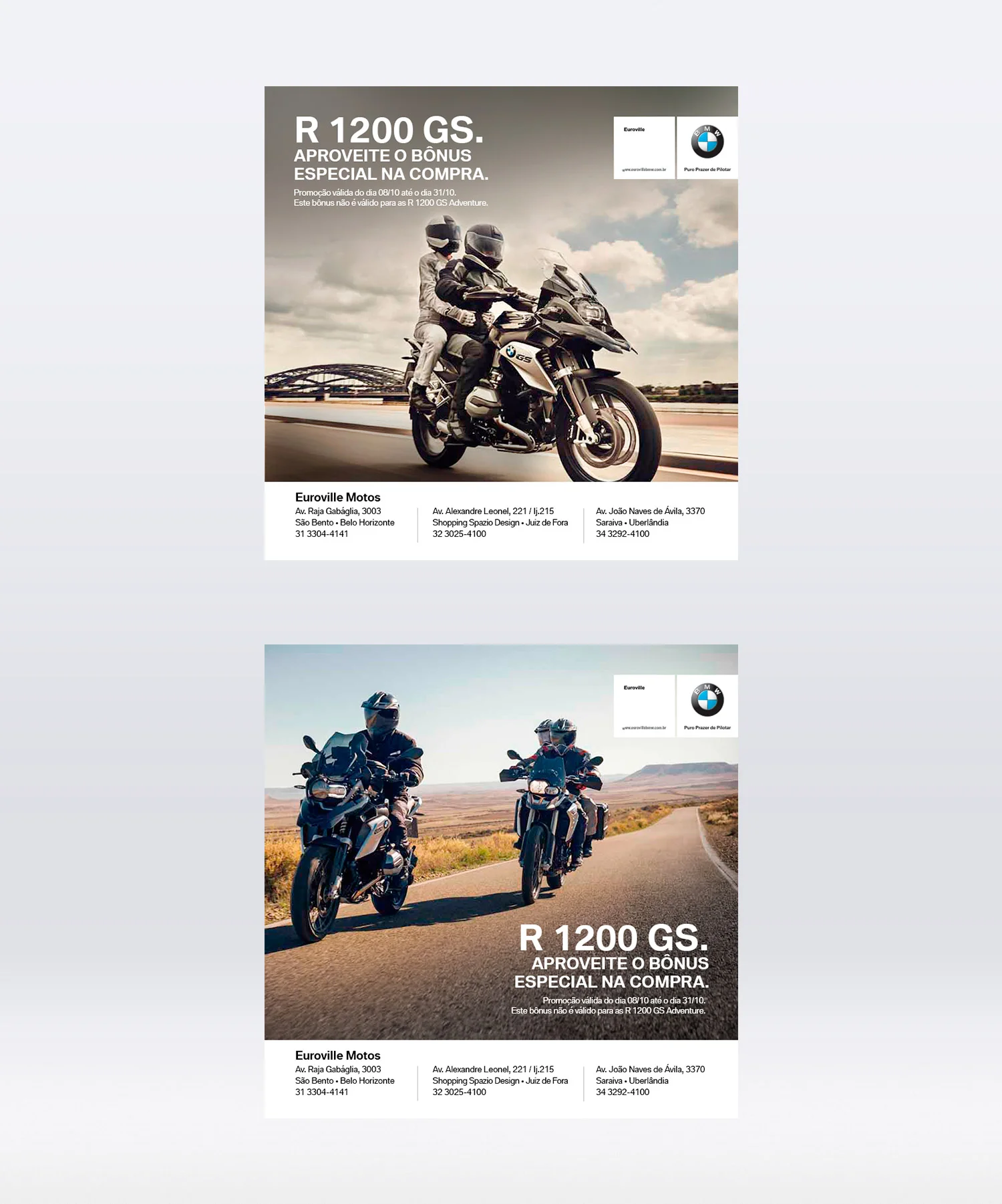 Euroville BMW — Campanhas